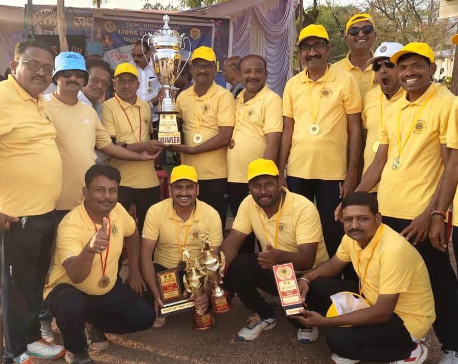 Prize distribution ceremony of Region cricket tournament held on 25.01.2026