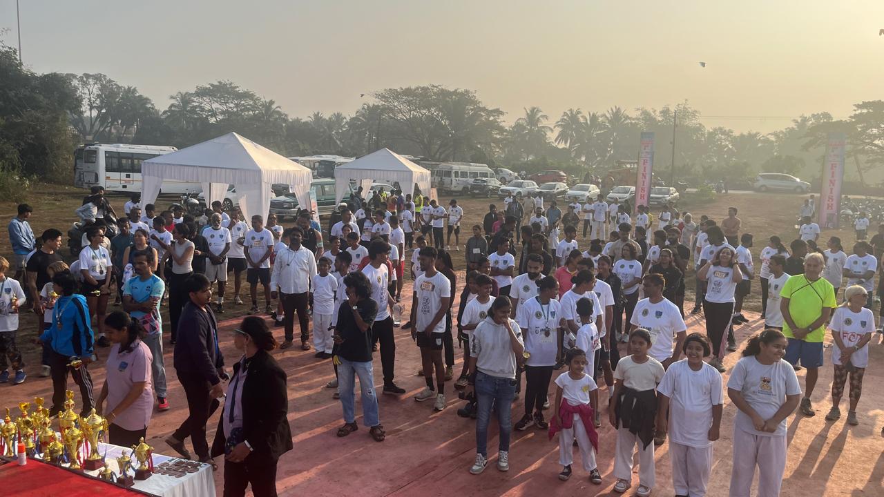 awarness programm annual clean calangute run