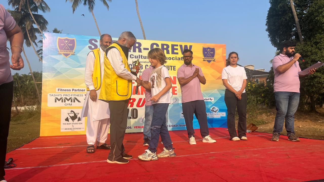 awarness programm annual clean calangute run