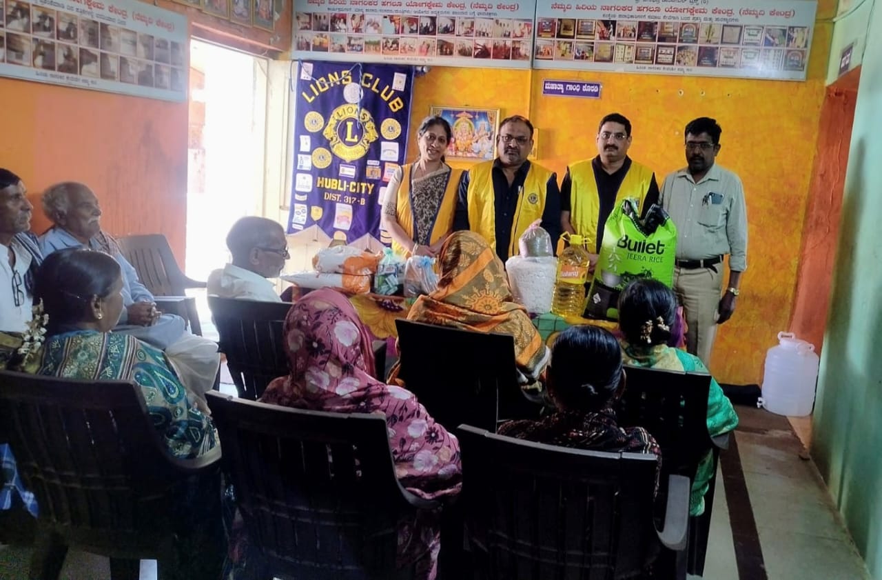 On 8th January 2026 , we, the P S T of the Lions Club of Hubli City , successfully carried out our planned service activity at Shri Veerabhadra Charitable Trust, Old Age Home & Seniors Day Care, Hubli .