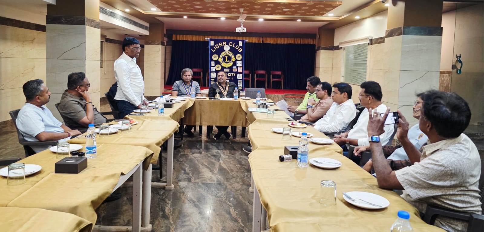 on 17th January, 2026 We the Lions Club of Hubli City Conducted our Januaary B O D Meeting
