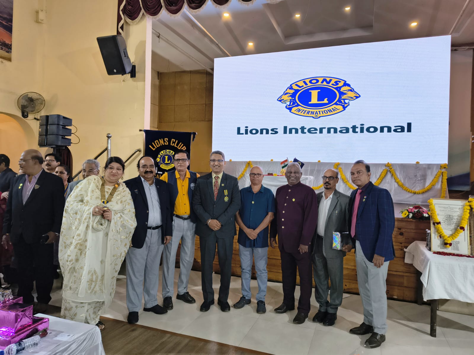 CHARTER NITE LIONS CLUB OF CALANGUTE