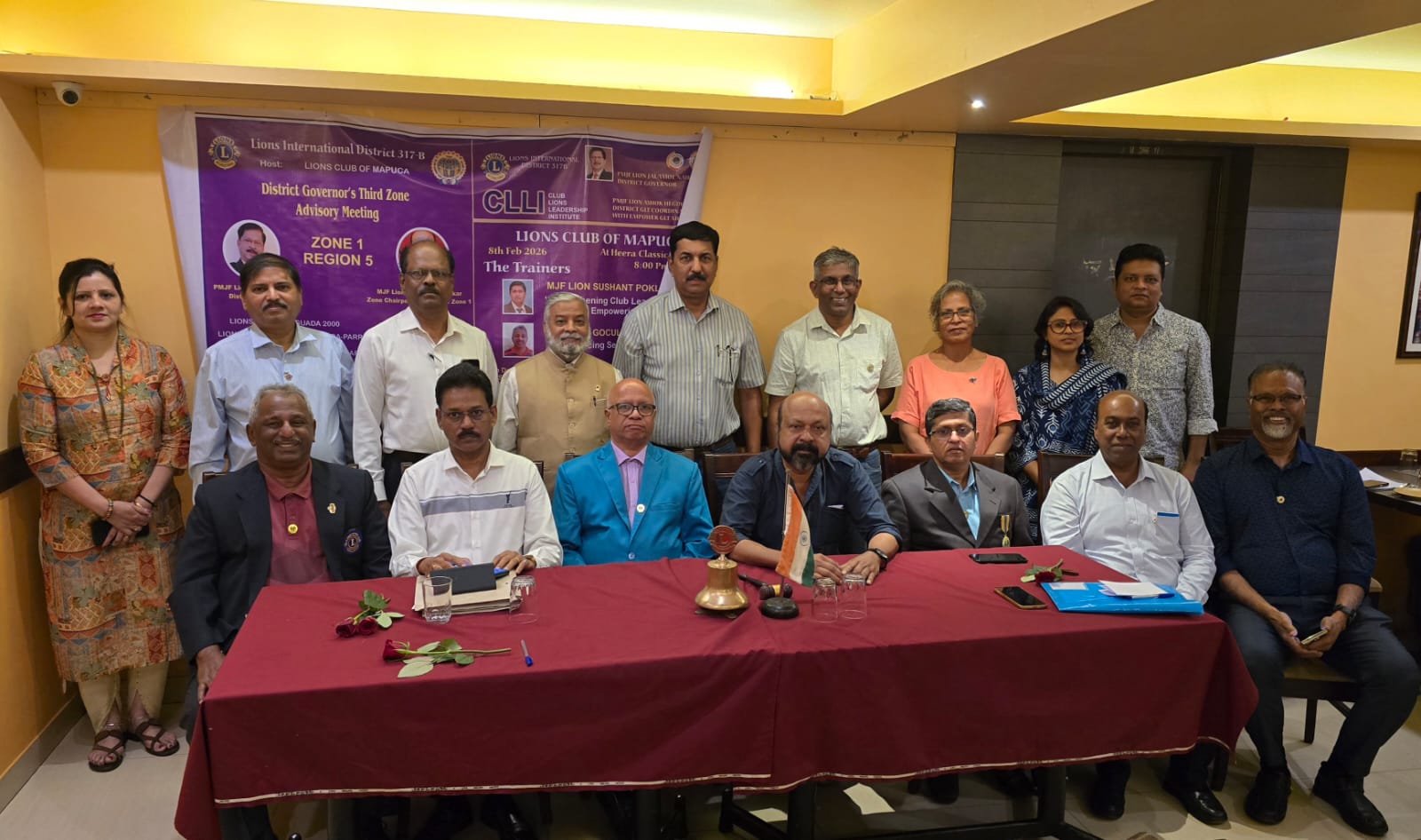 3rd ZONE ADVISORY MEETING & CLUB LION LEADERS INSTITUTE(CLLI)U