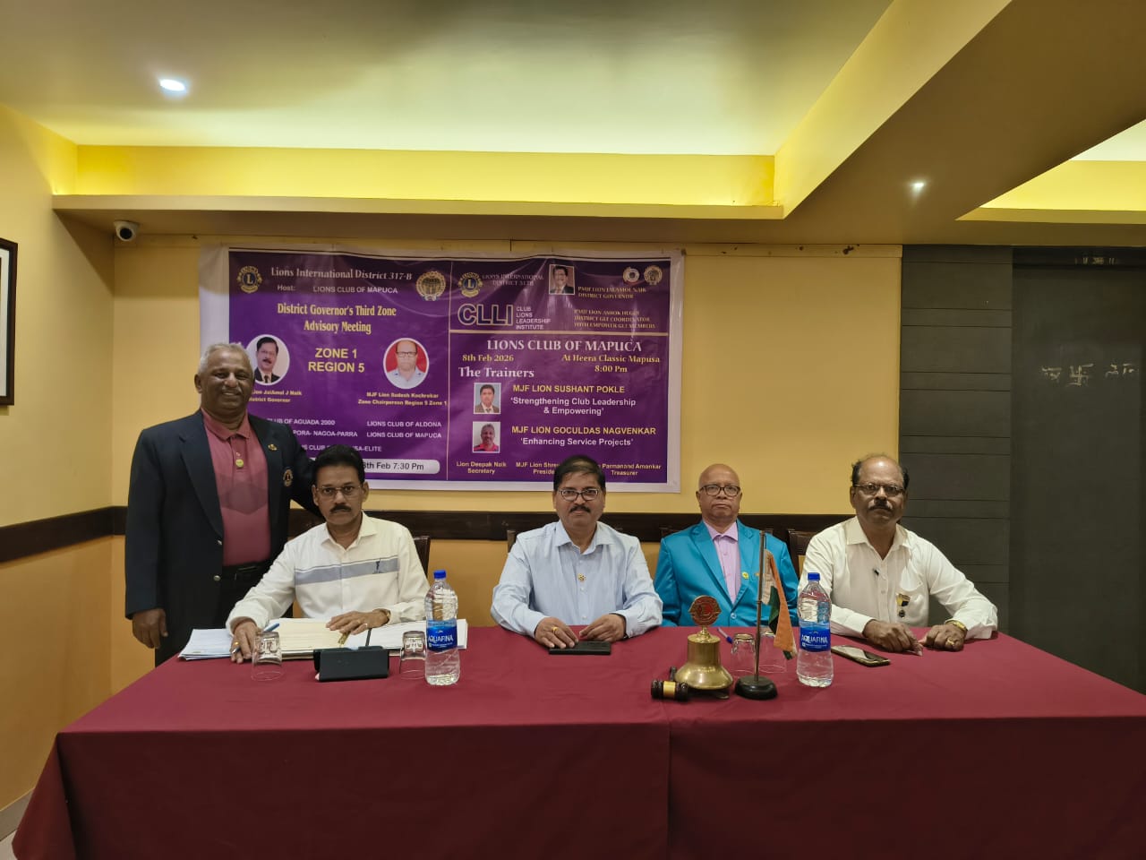 3rd ZONE ADVISORY MEETING & CLUB LION LEADERS INSTITUTE(CLLI)U