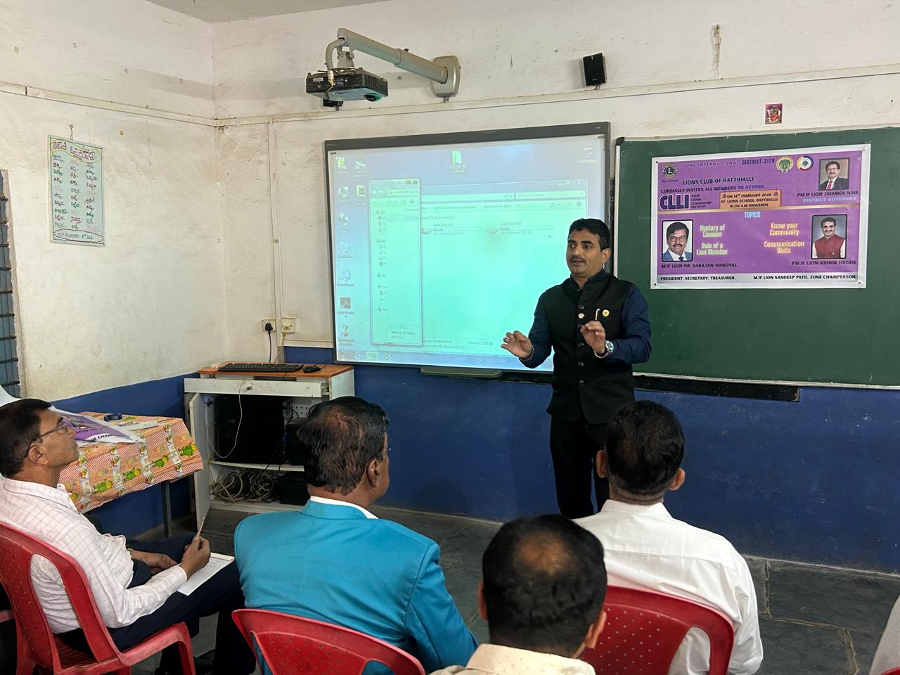 CLLI for Lions Club of Rattihalli