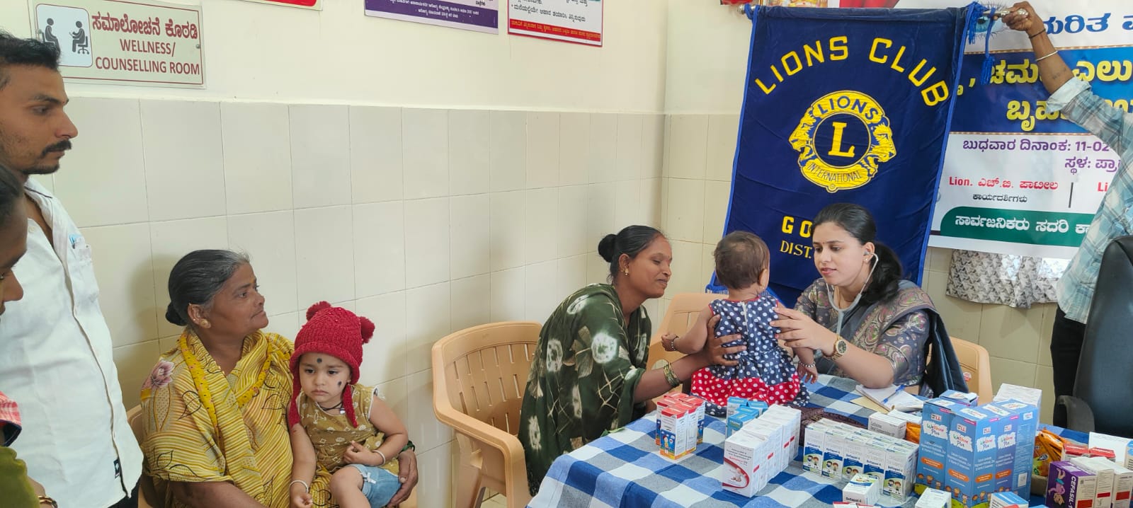 PEDIATRC  HEALTH CHECKUP CAMP