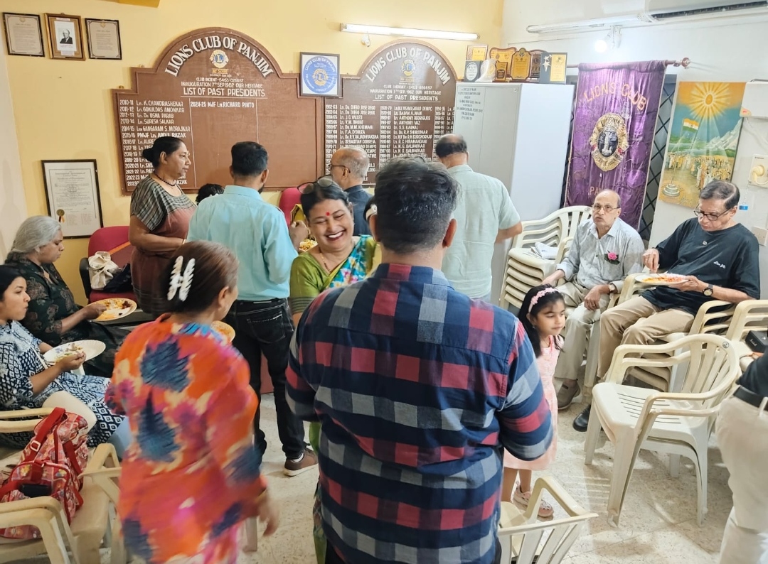 Lions Club of Panjim.conducted their Regular Meeting for the month of February 2026