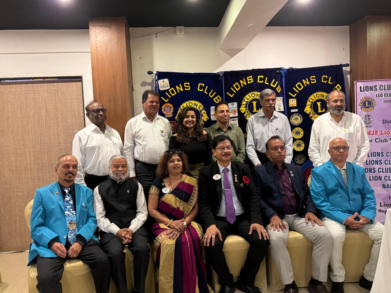 lions Club of Anjuna attended the DG visit programme 