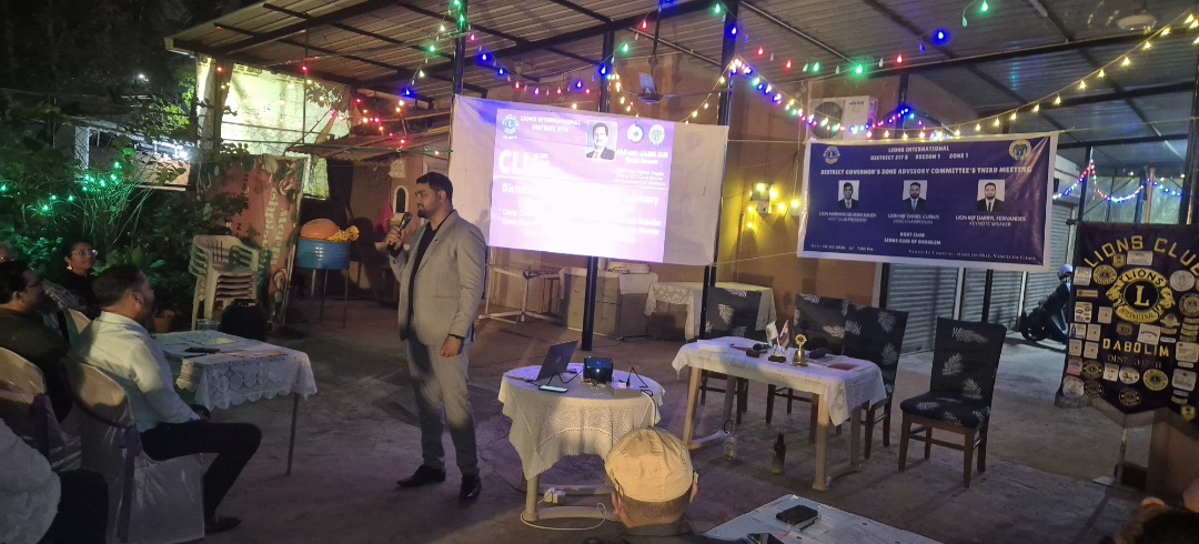 3rd Zone Advsiory key Note Speaker MJF Lion Daryl Fernandes 