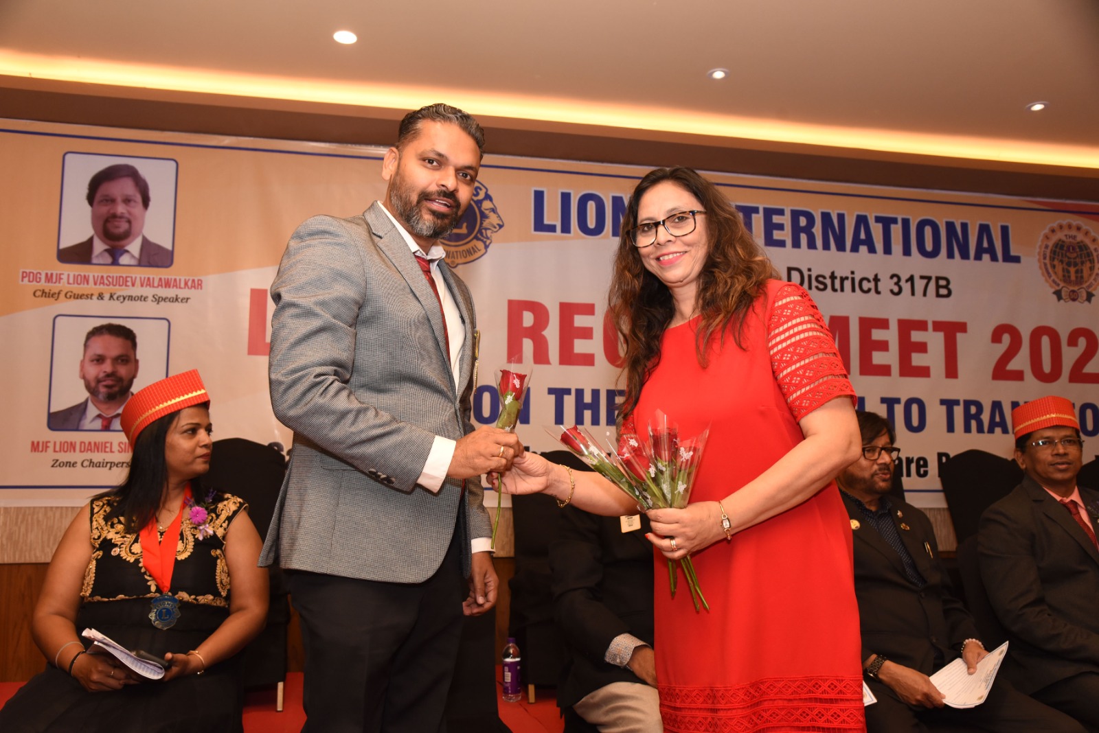 Presented Zone Report at Region 1 Meet 