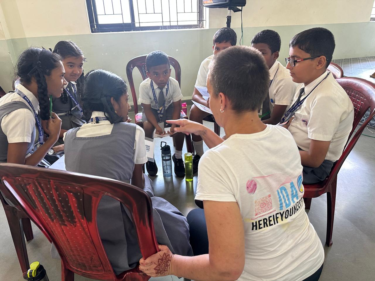 Sports for Development Session for Children of Our Lady of Snow School