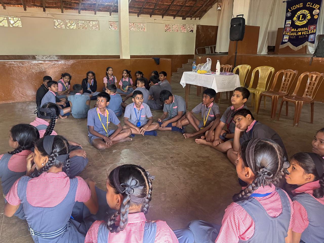 Sports for Development Session for Children of St Joseph school