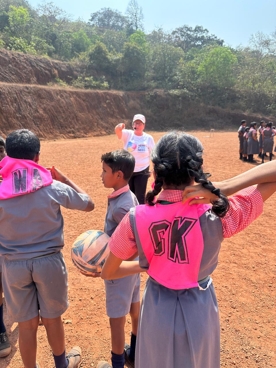 Sports for Development Session for Children of St Joseph school