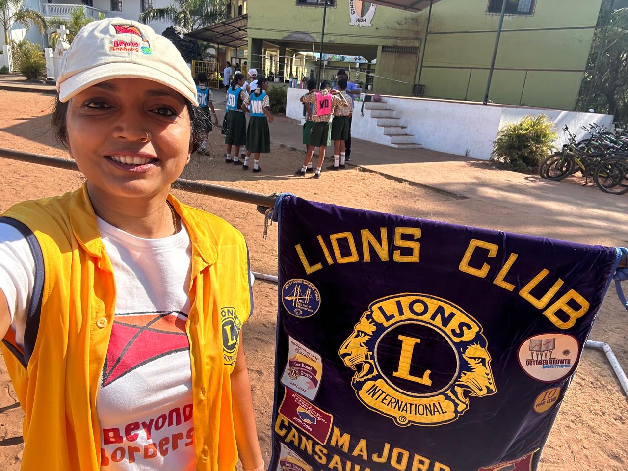 Sports for Development Session for Children of St Thomas school