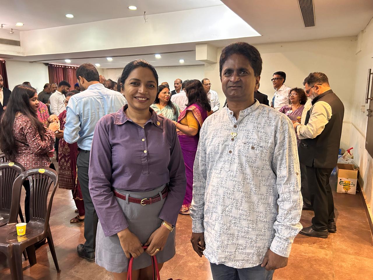 Attended Charter Nite and DG visit of Arlem De Margao