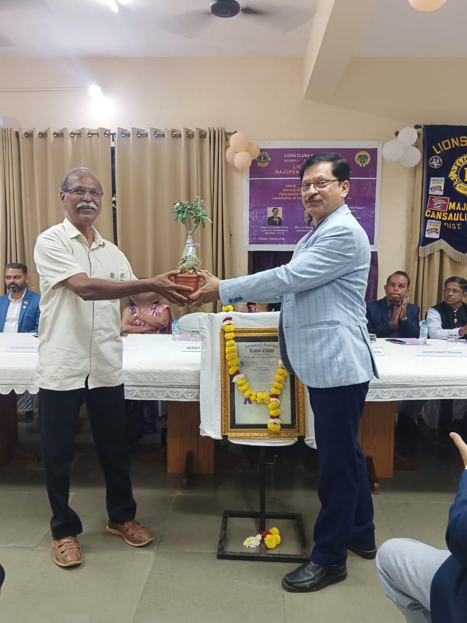 DG's BOD, Official visit of DG, and 39th Charter Night celebration