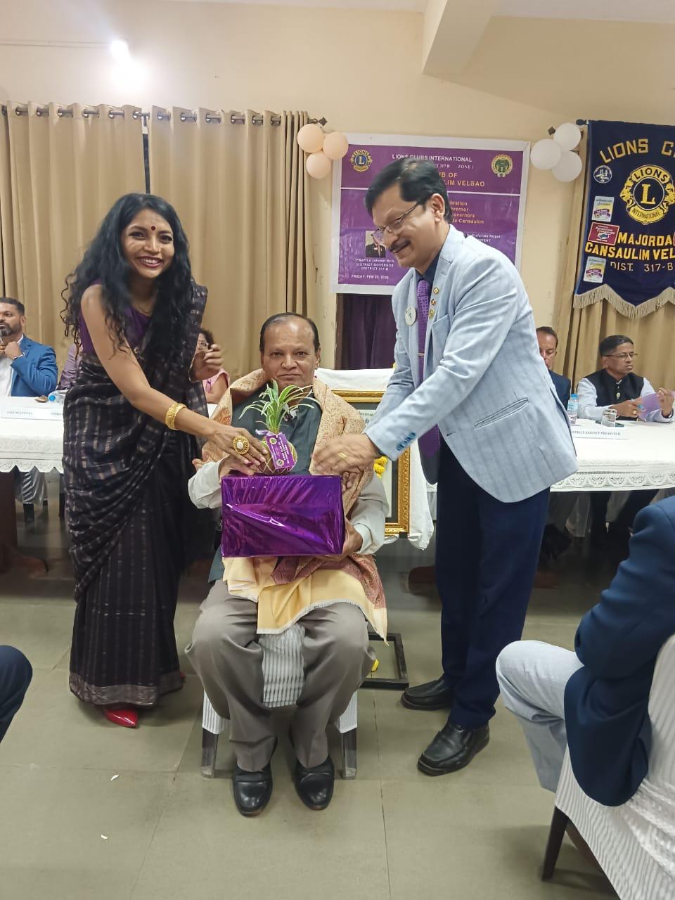 Felicitation of past district governors