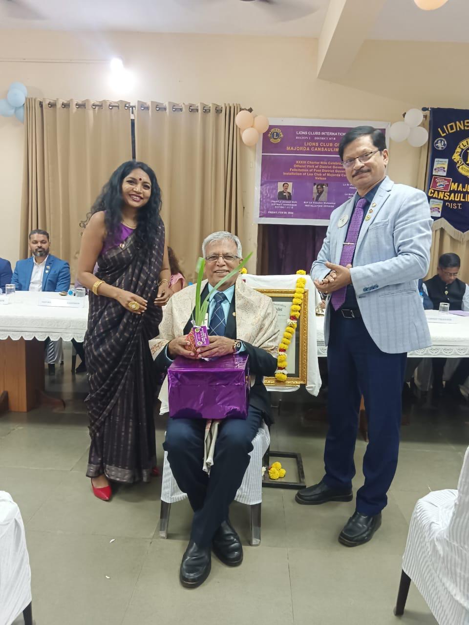 Felicitation of past district governors