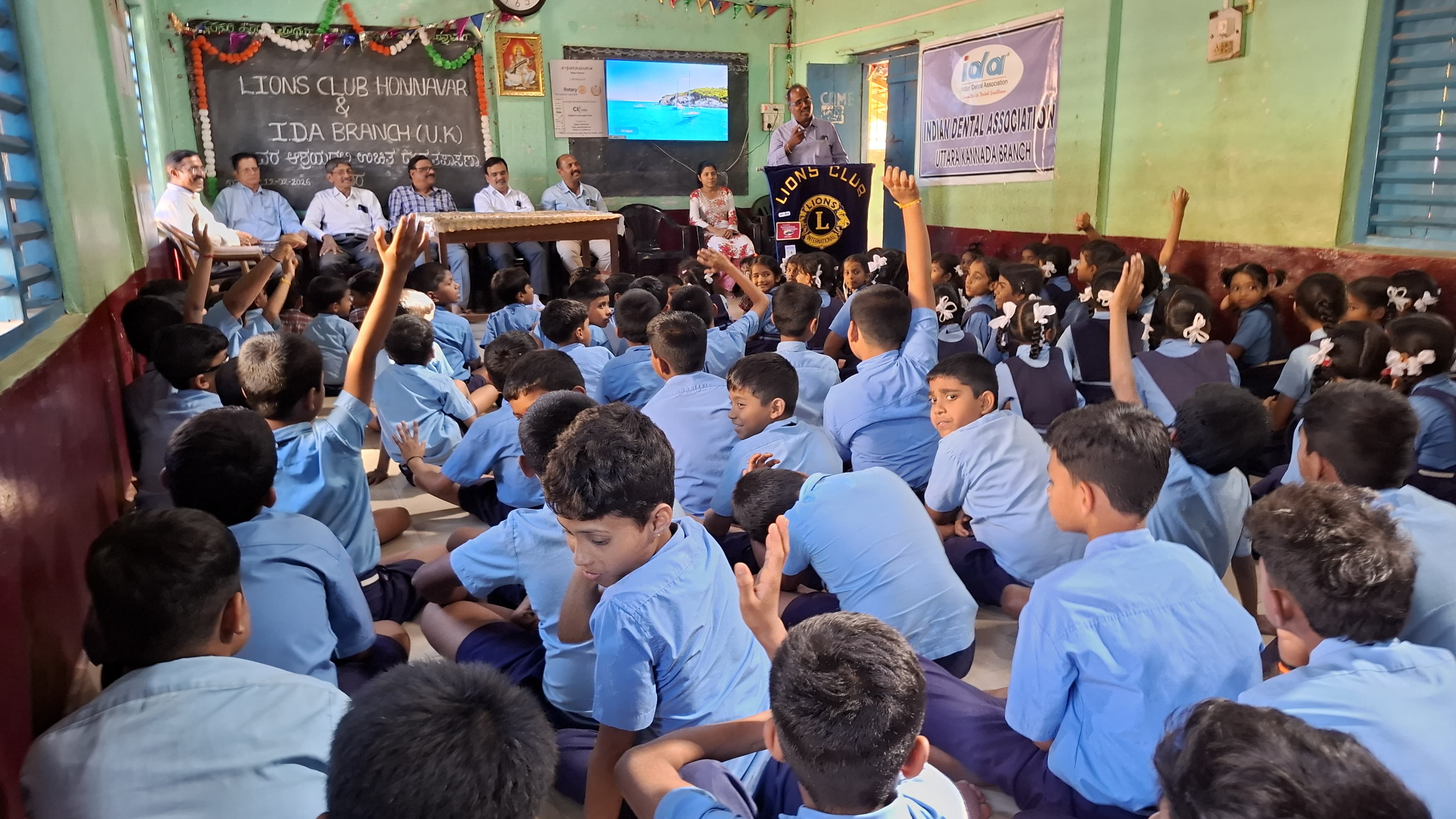 Visit at Dental checkup camp