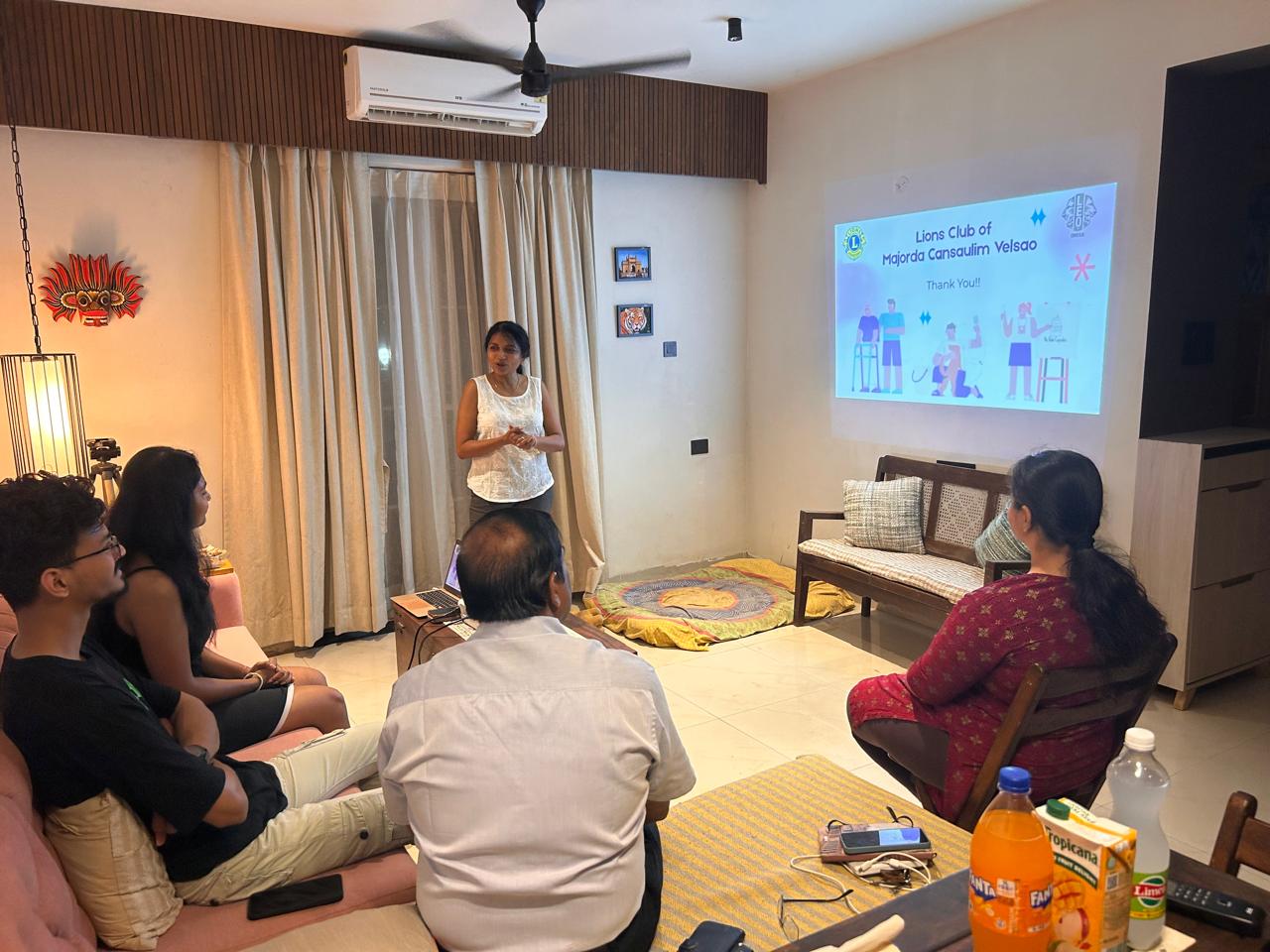 Meeting for introducing Leo Omega club 