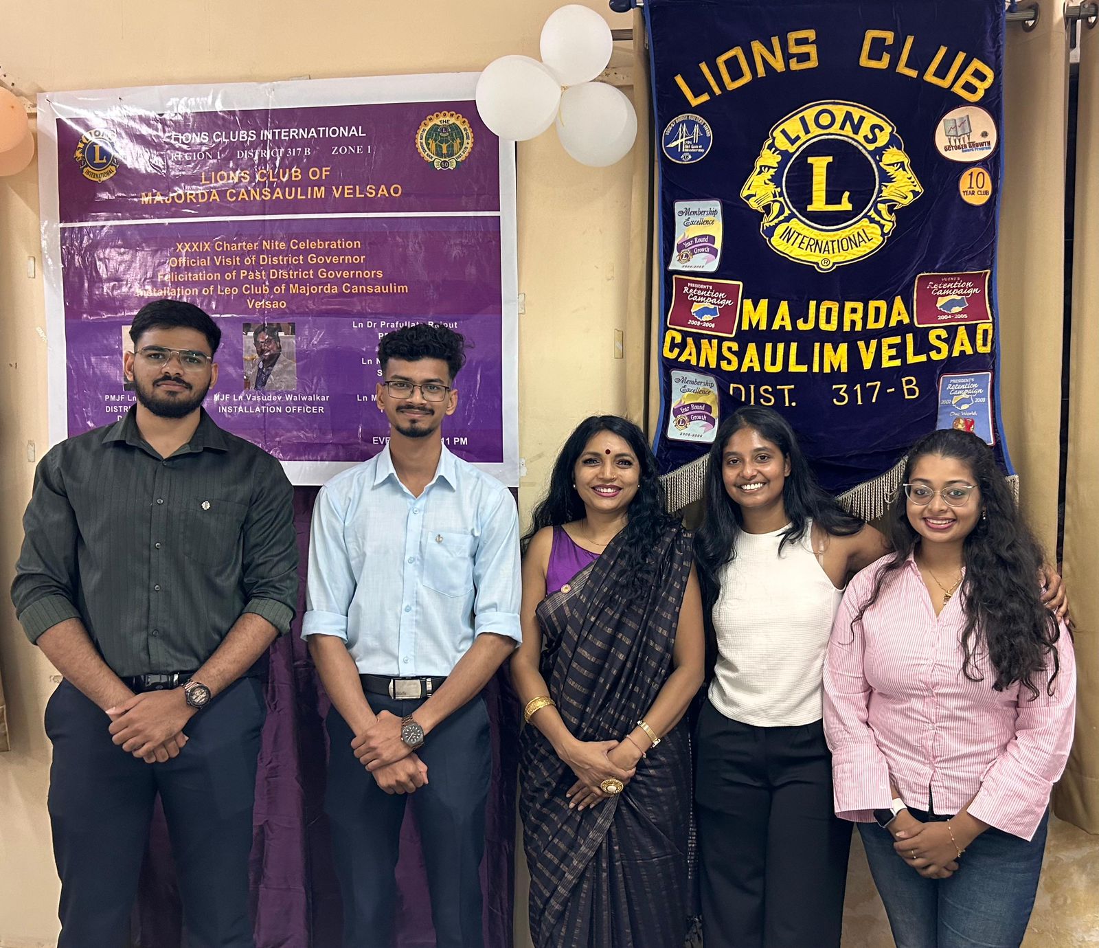 Orientation of new Leo Omega club members