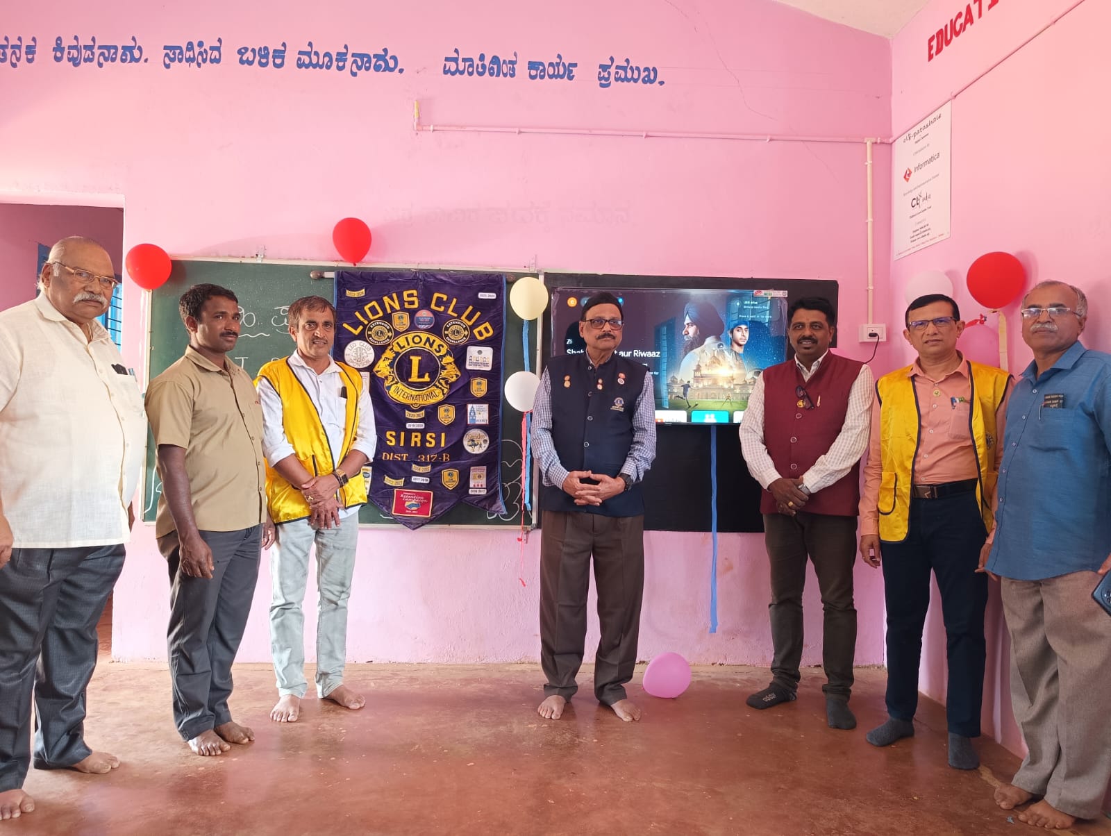 CLUB TWINNING WITHIN REGION XII WITH LIONS CLUB OF HONNAVAR