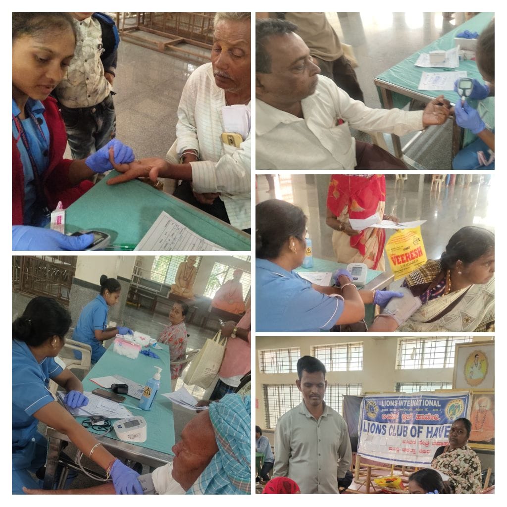 Free Blood Check Up Camp (RBS & BP)