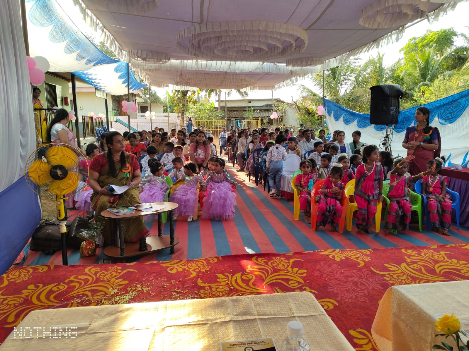 PARTICIPATING WITH SARVODAYA SCHOOL ANNUAL GATHERING.