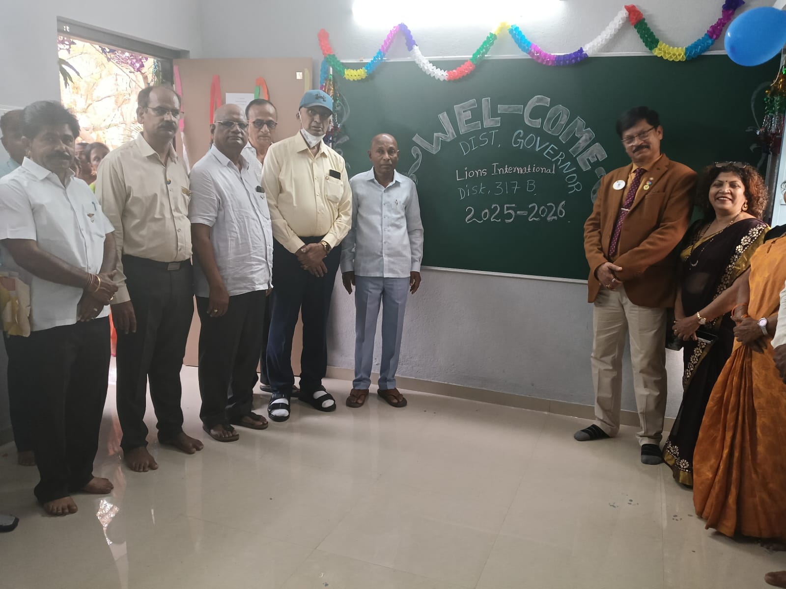 Opening of mentally retarded school classrooms building 