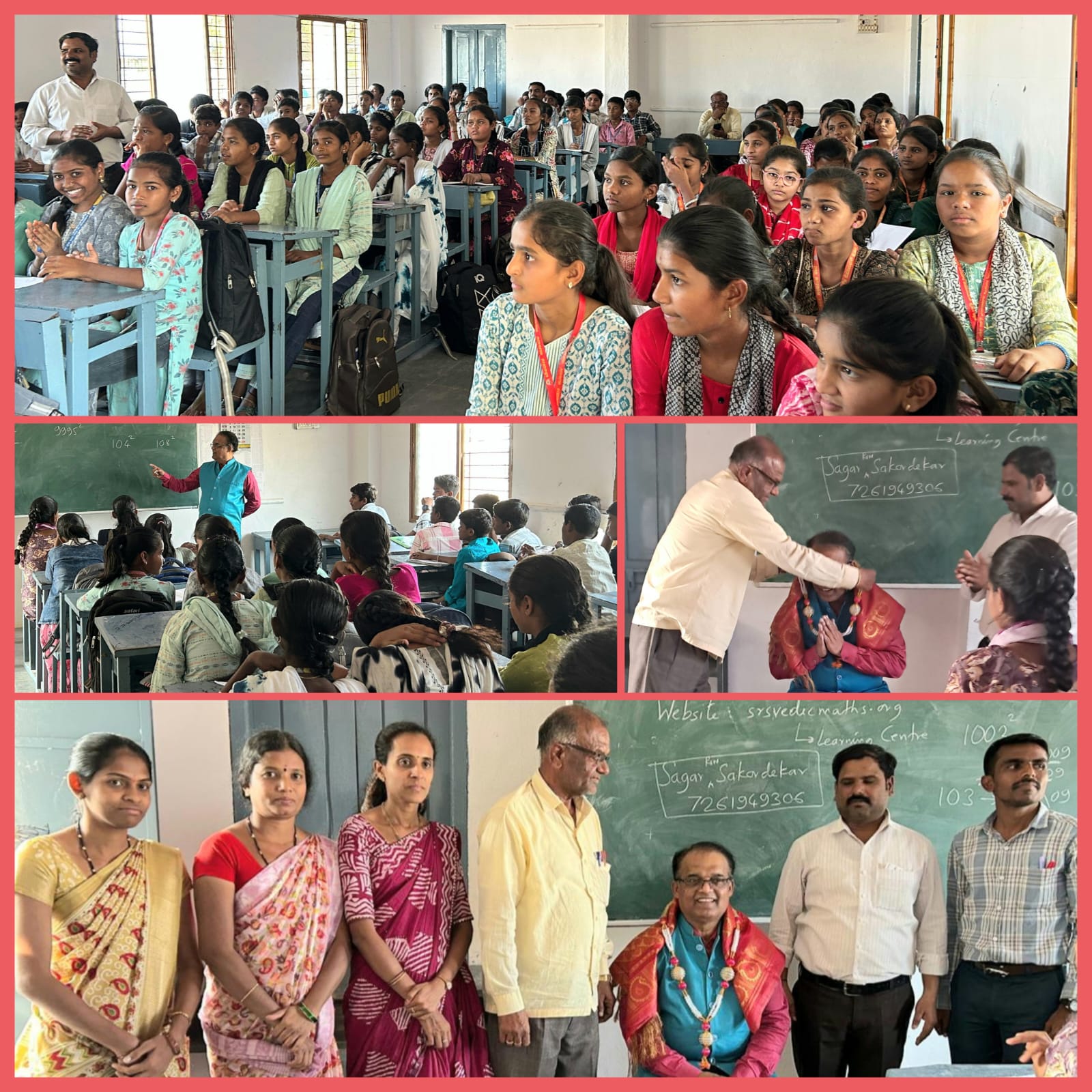 Introductory Vedic Mathematics Workshops by Lions Club of Maski