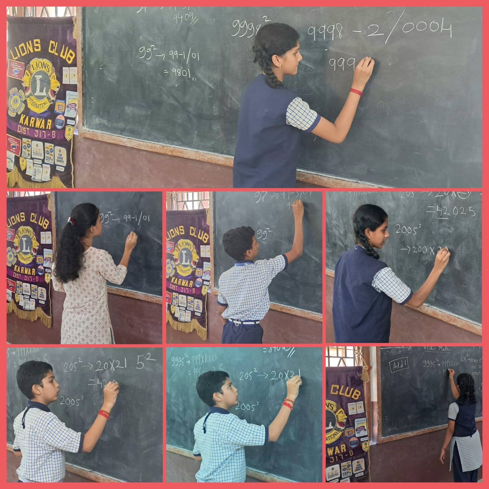 Introductory Vedic Mathematics Workshop by Lions Club of Karwar