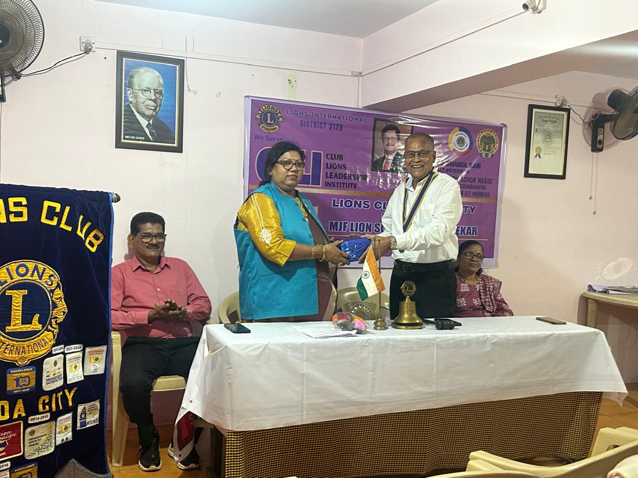 Club Lions Leadership Institute Session Held by MJF Lion Sushma Vengurlekar