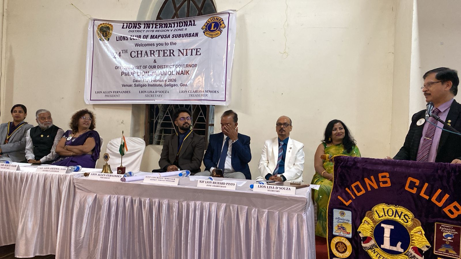 Attended Charter night 