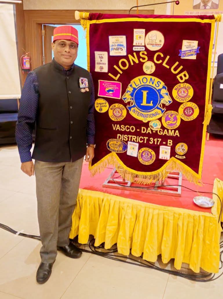 Attended Region Chairperson Lion Premanad Kerkar Region 1 Region Meet Hosted by Lions Club of Vasco held at Z Square Vasco
