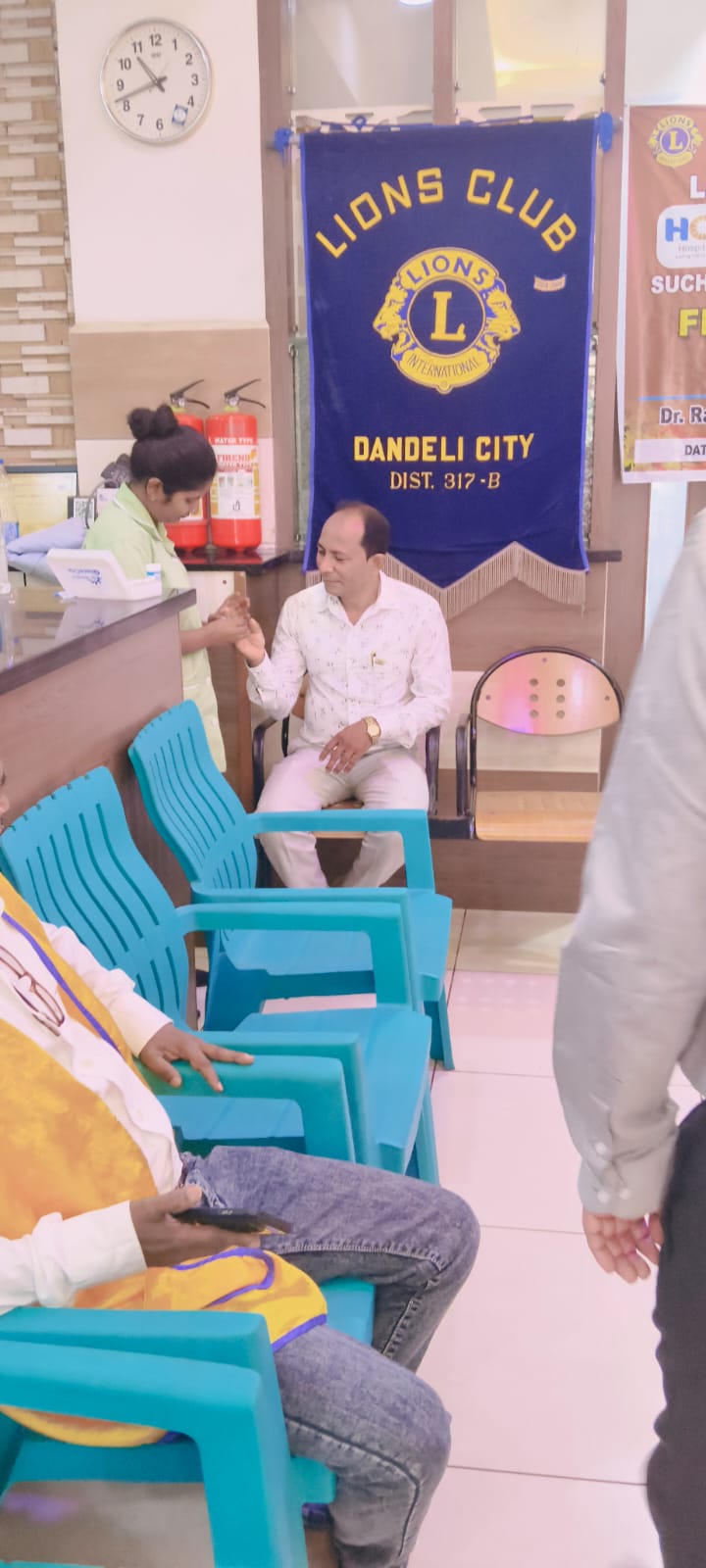 Free Diabetes, BP, ECG Heart check up camp