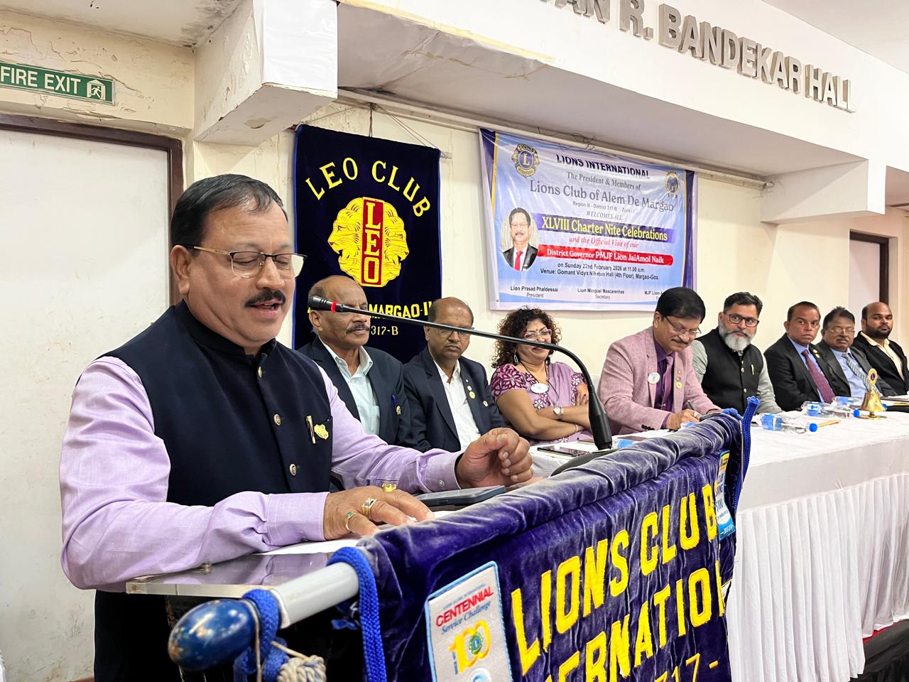 Attended District Governors Visit to the club 