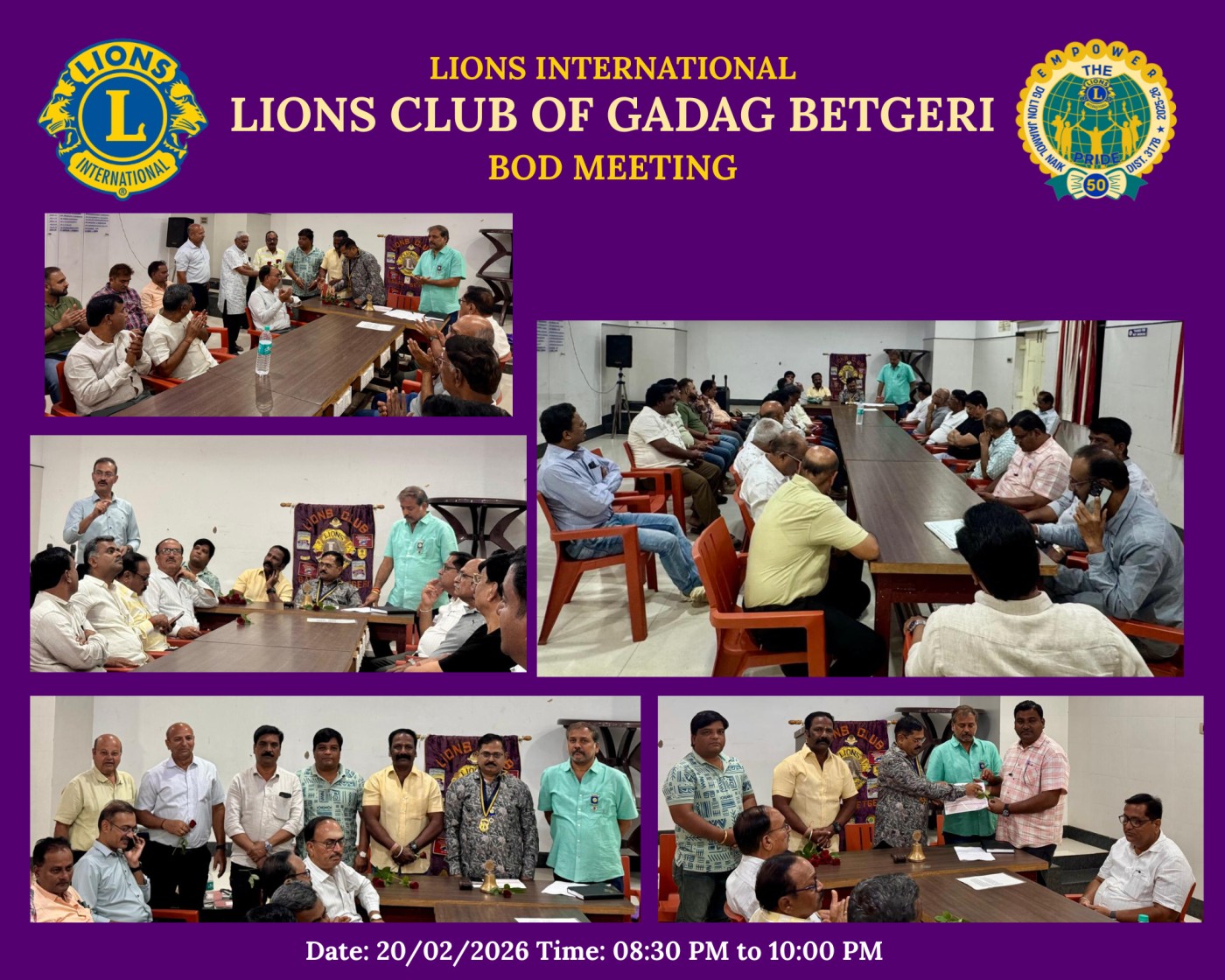 BOD Meeting