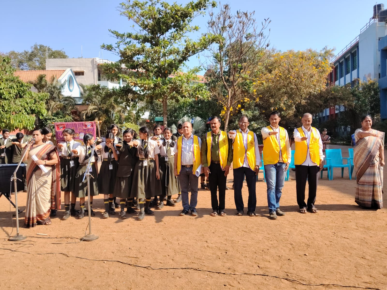 Awareness program on environmental atRoyal Palace School Jamkhandi