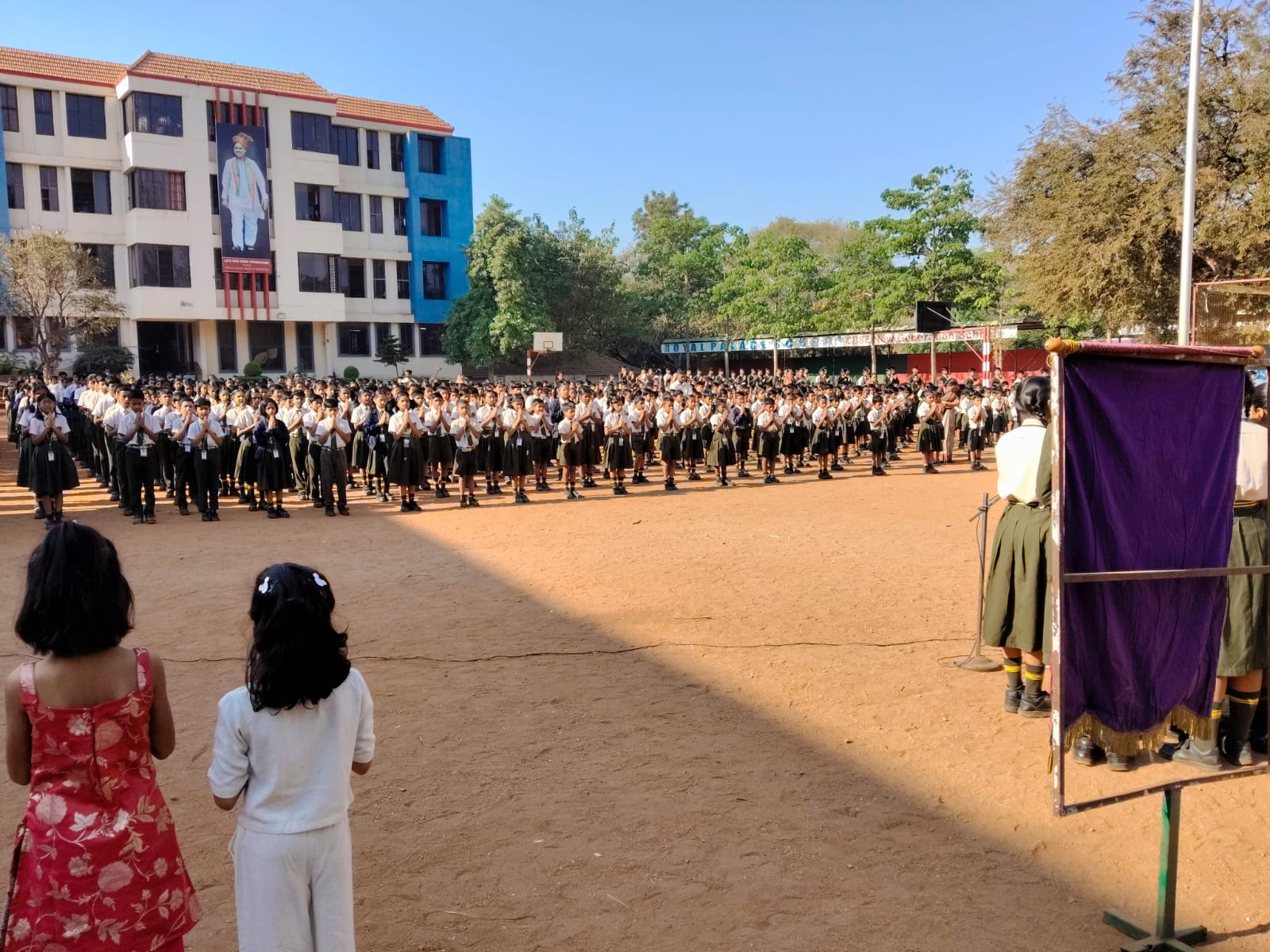 Awareness program on environmental atRoyal Palace School Jamkhandi