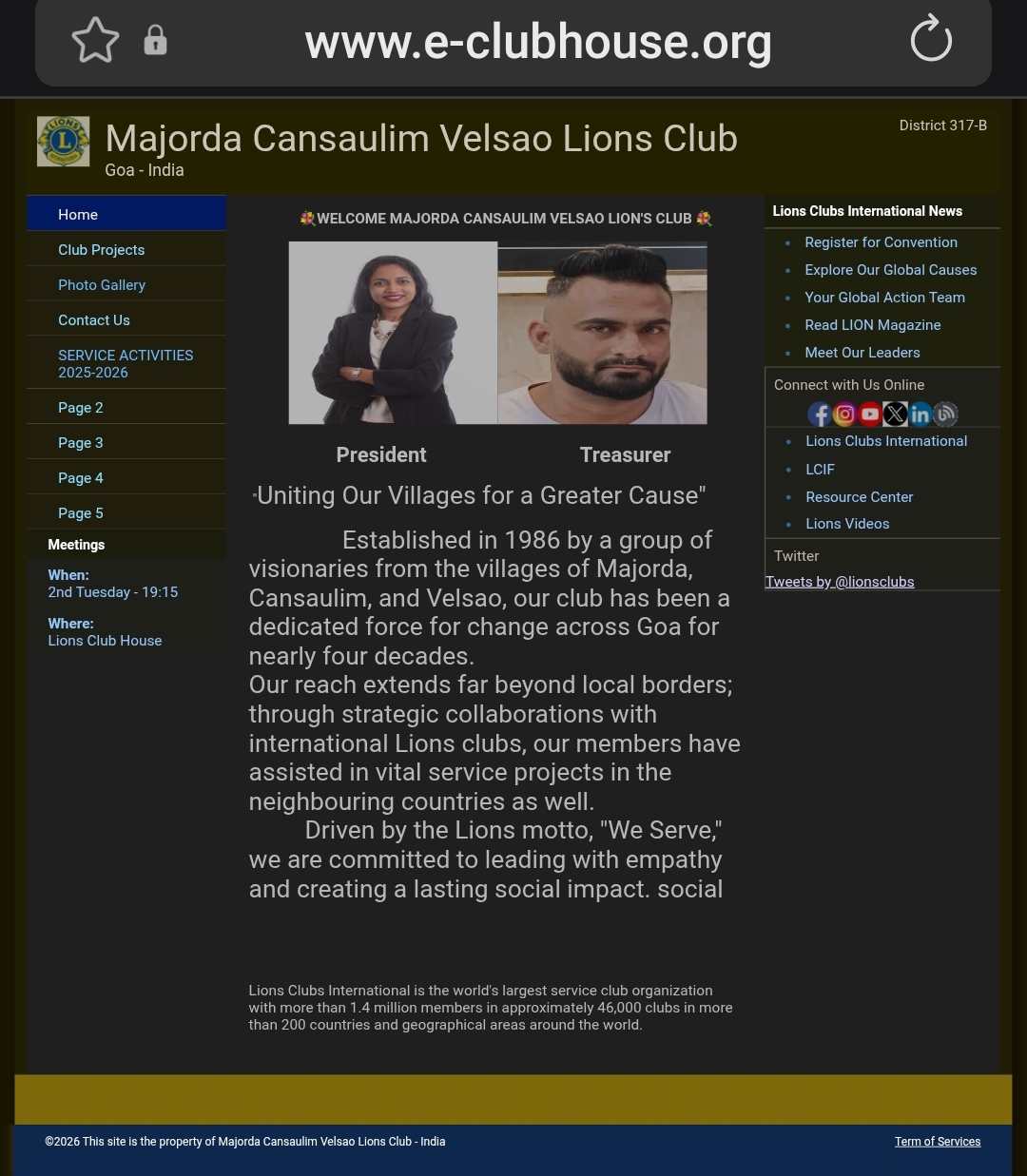 Guidance to clubs on e-clubhouse website.