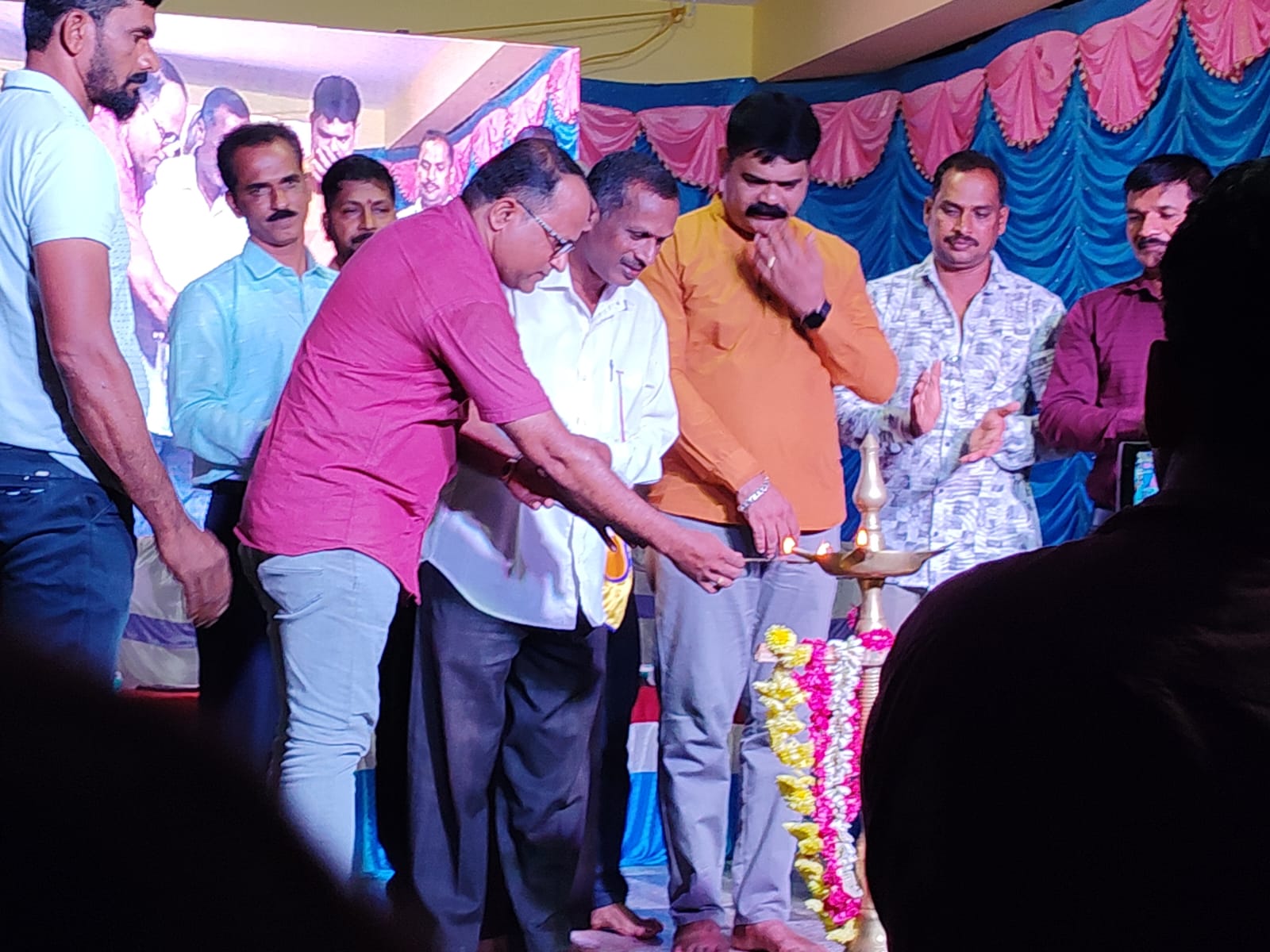 DONATED PLAY MATERIALS AND SHOE STANDS TO GOVT SCHOOL.
