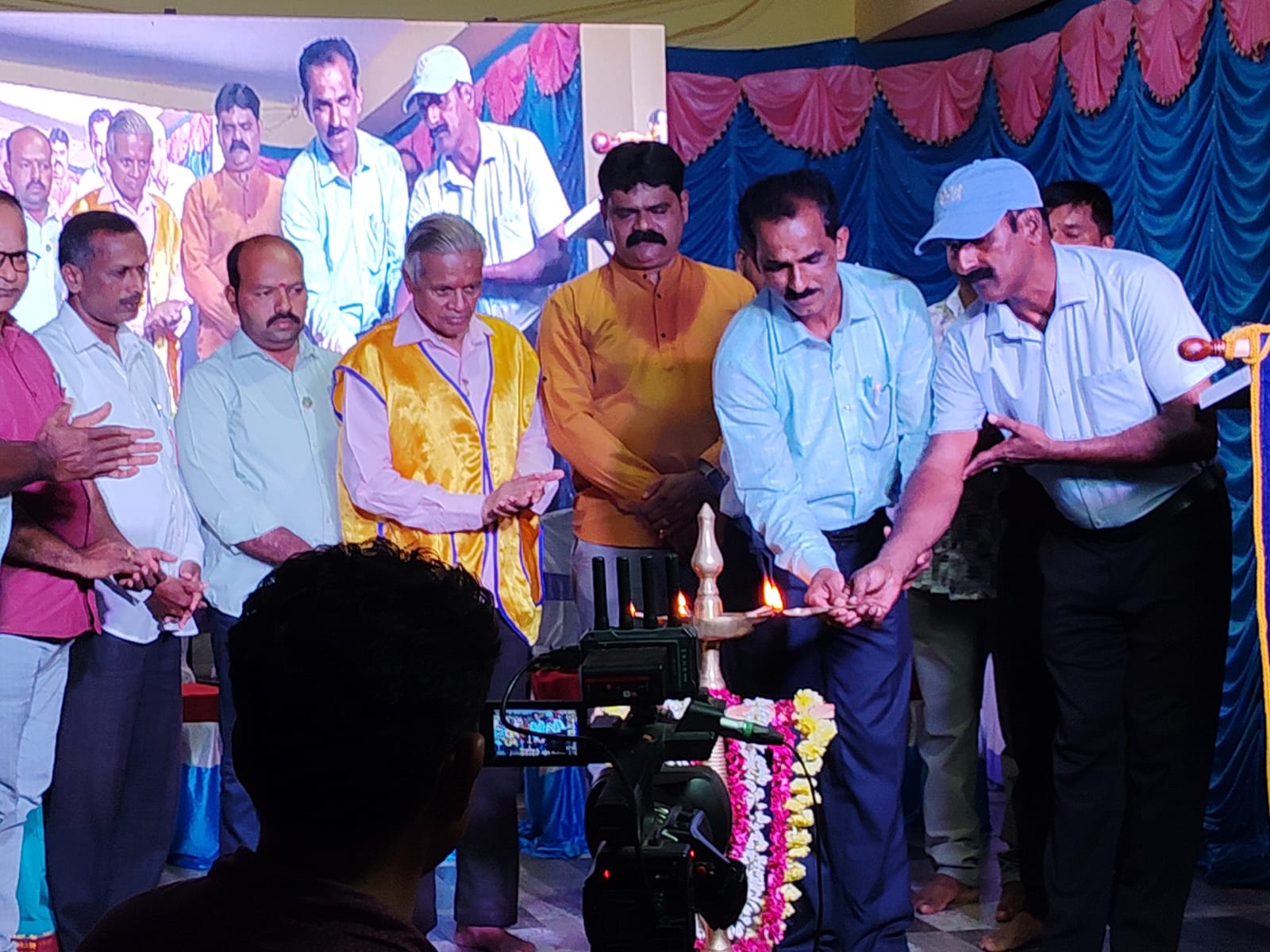 DONATED PLAY MATERIALS AND SHOE STANDS TO GOVT SCHOOL.