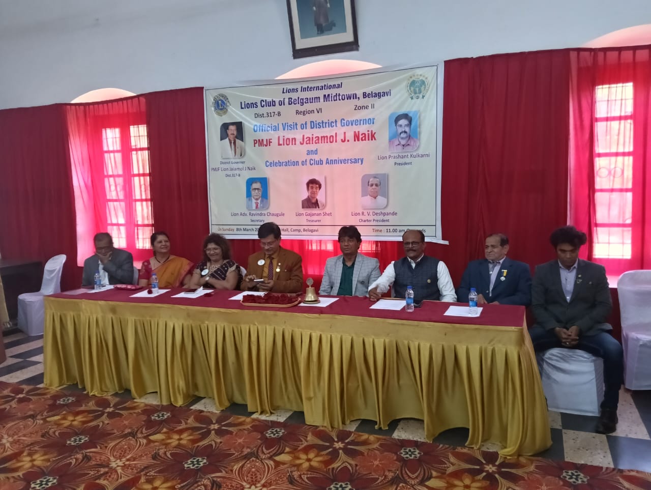 DG Visit to Lions Club of Belgaum Midtown