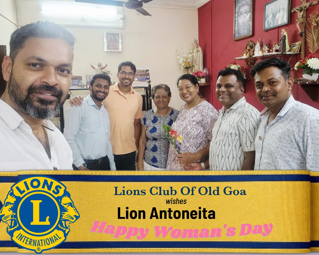 Celebrated International Women's day  with all Lion Ladies on the 8th March 2026