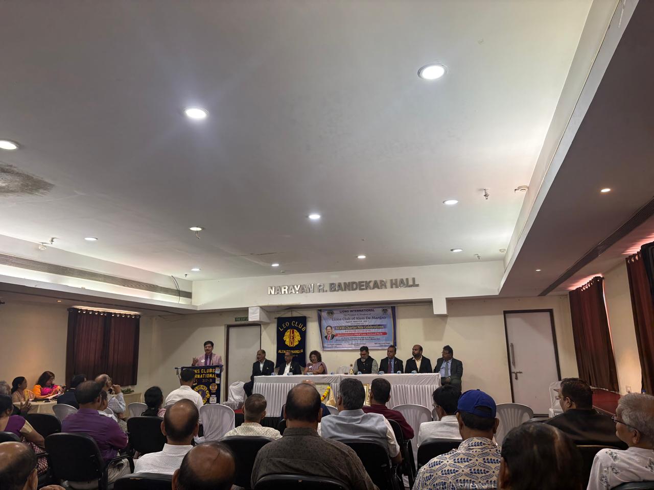 charter night & DG visit Alem De margao