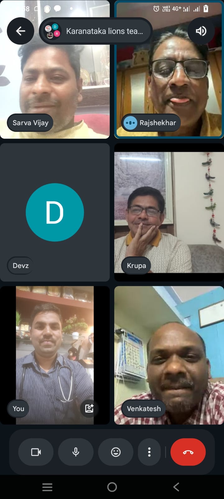 SADBHAVAN KARANATAKA TEAM SELECTION MEETING DONE ON GOOGAL MEET.