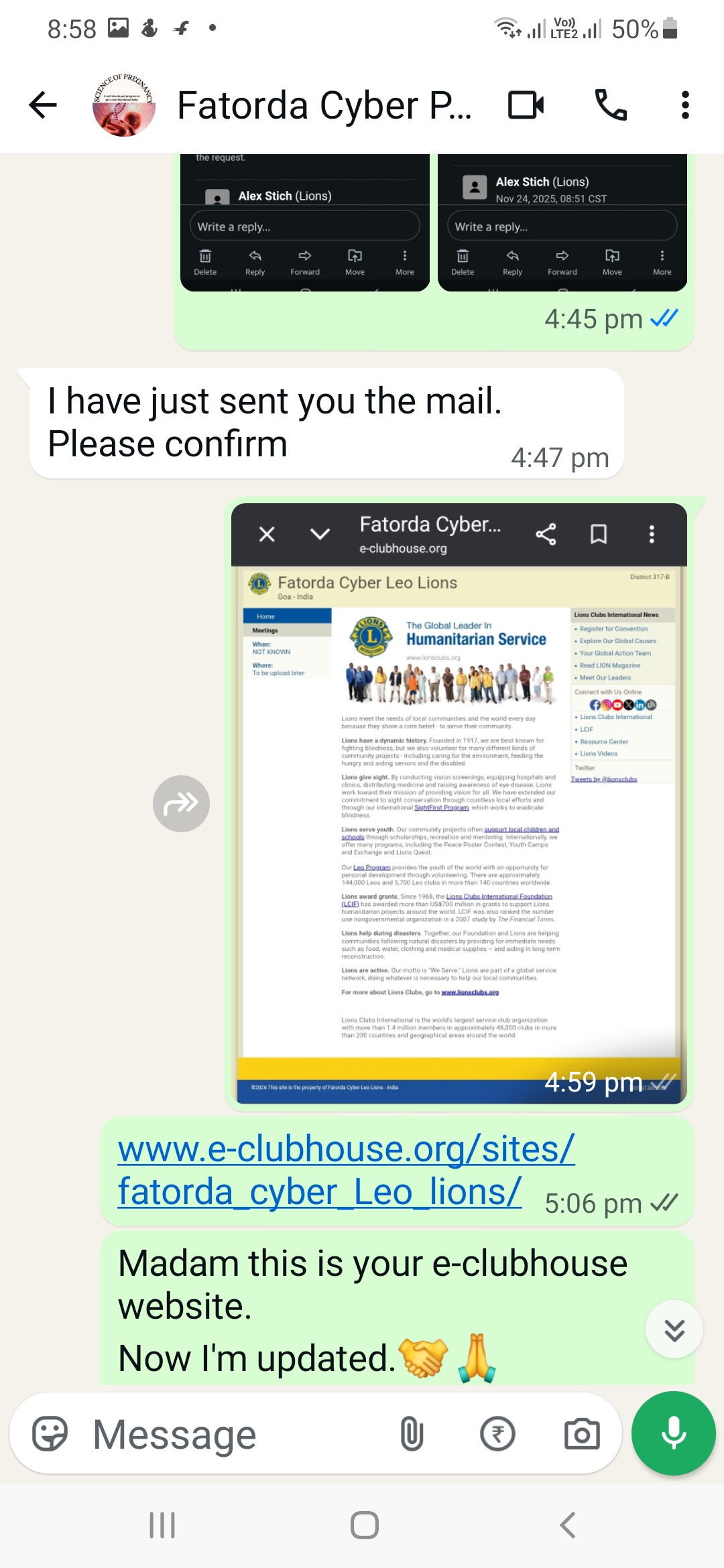 Assistance to Clubs.