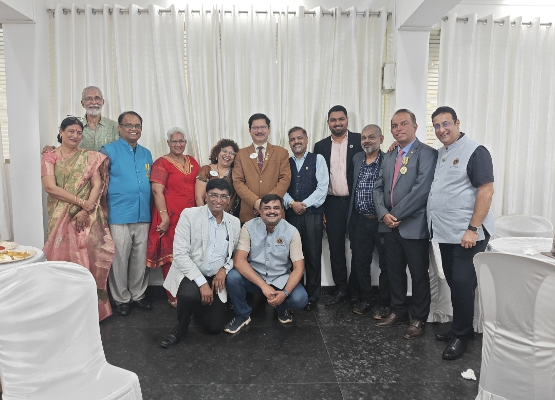 Attended the 61st Charter Nite and DG's Visit to Lions Club of Ponda