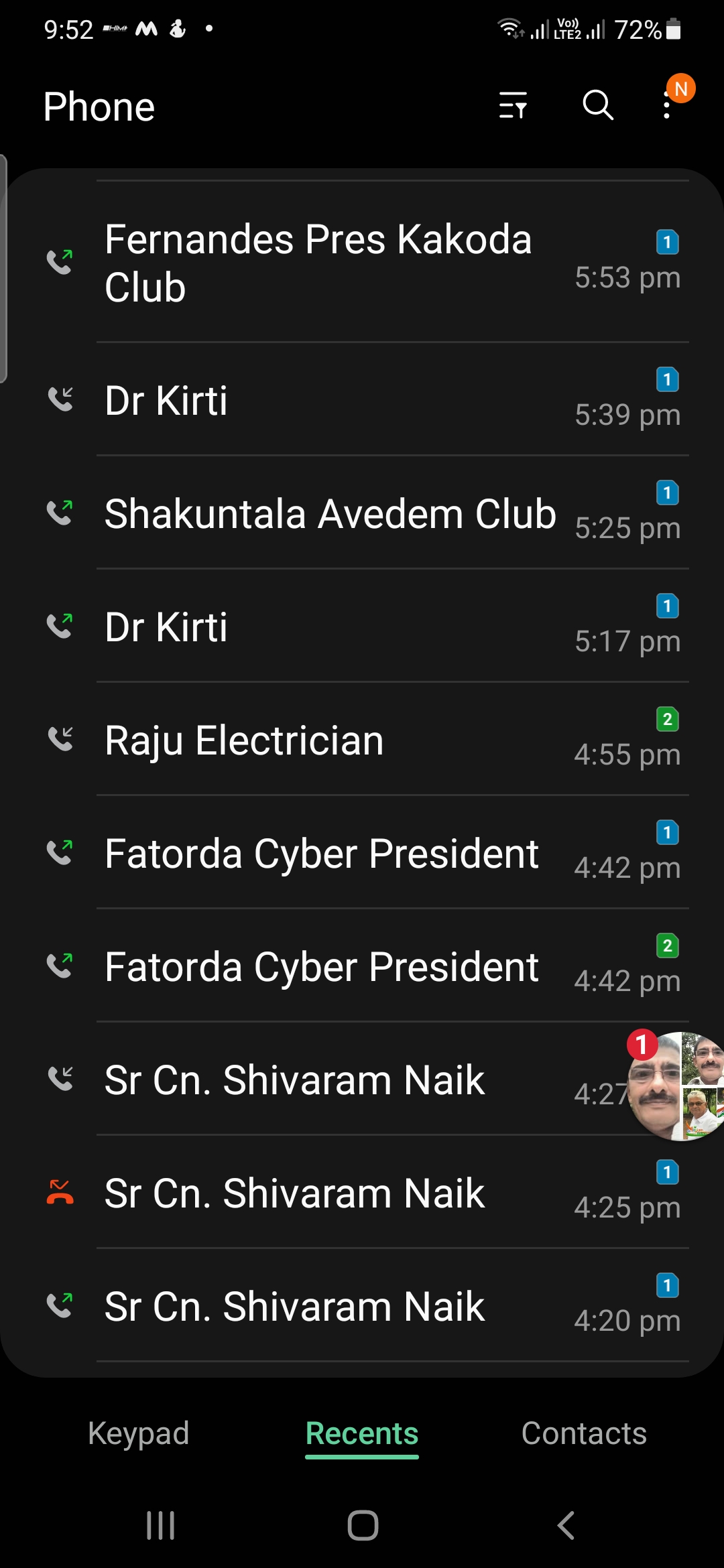 Assistance to Clubs.