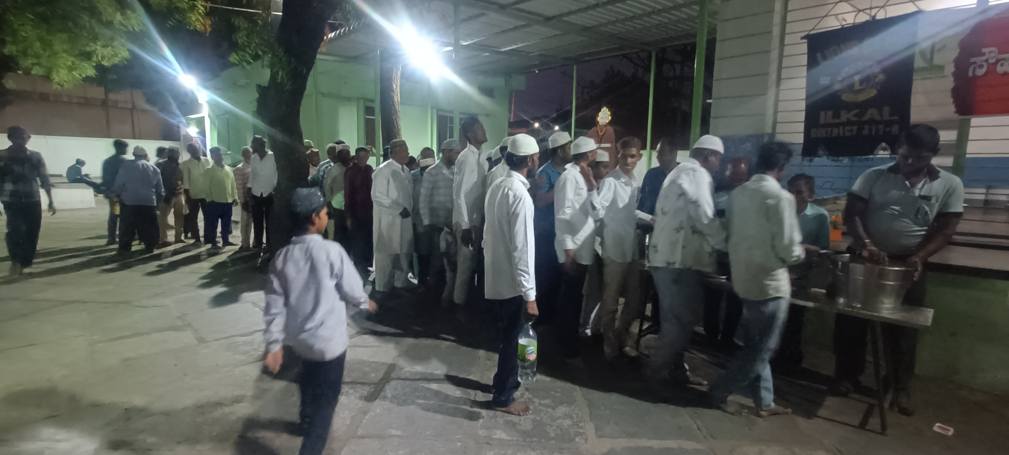 Hunger relief activity -arranging IFTIHAR dinner to Muslim community 